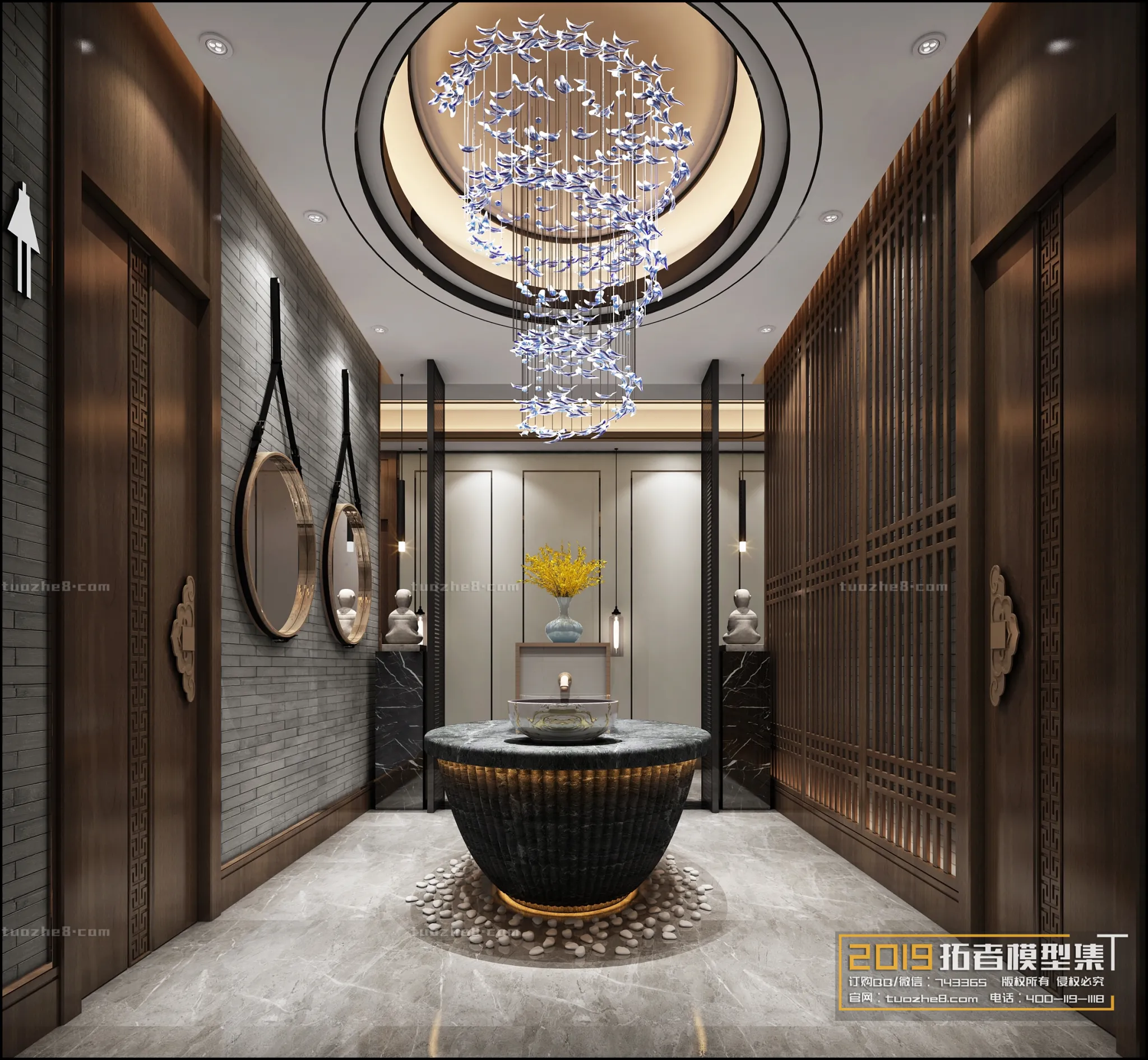 Extension Interior – PUBLIC RESTROOMS – 016