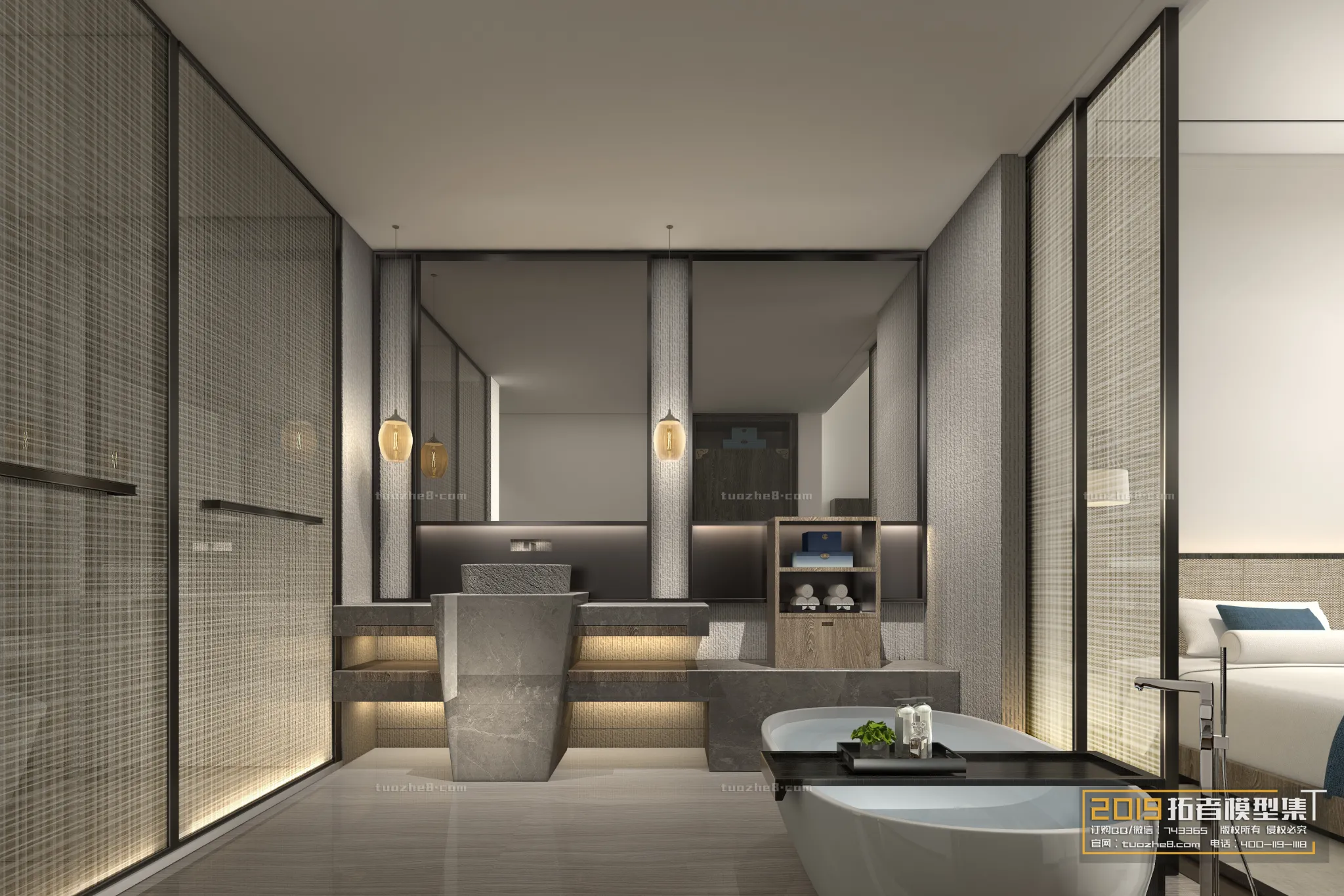 Extension Interior – PUBLIC RESTROOMS – 020