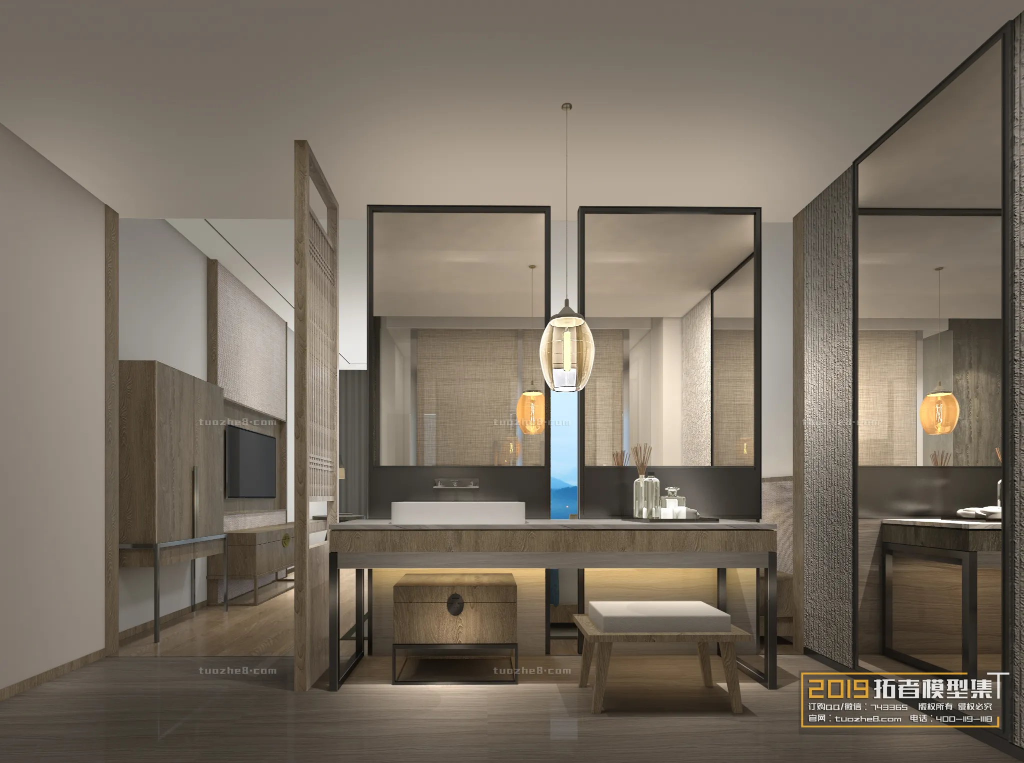 Extension Interior – PUBLIC RESTROOMS – 021