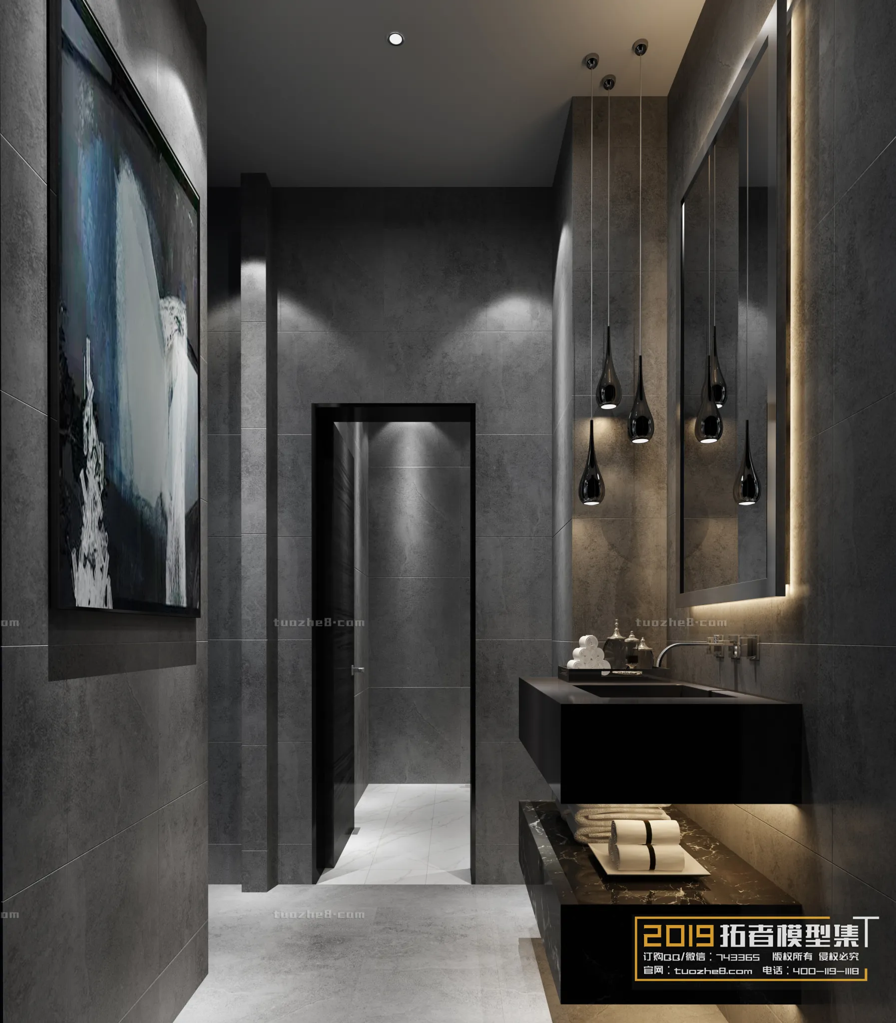 Extension Interior – PUBLIC RESTROOMS – 027