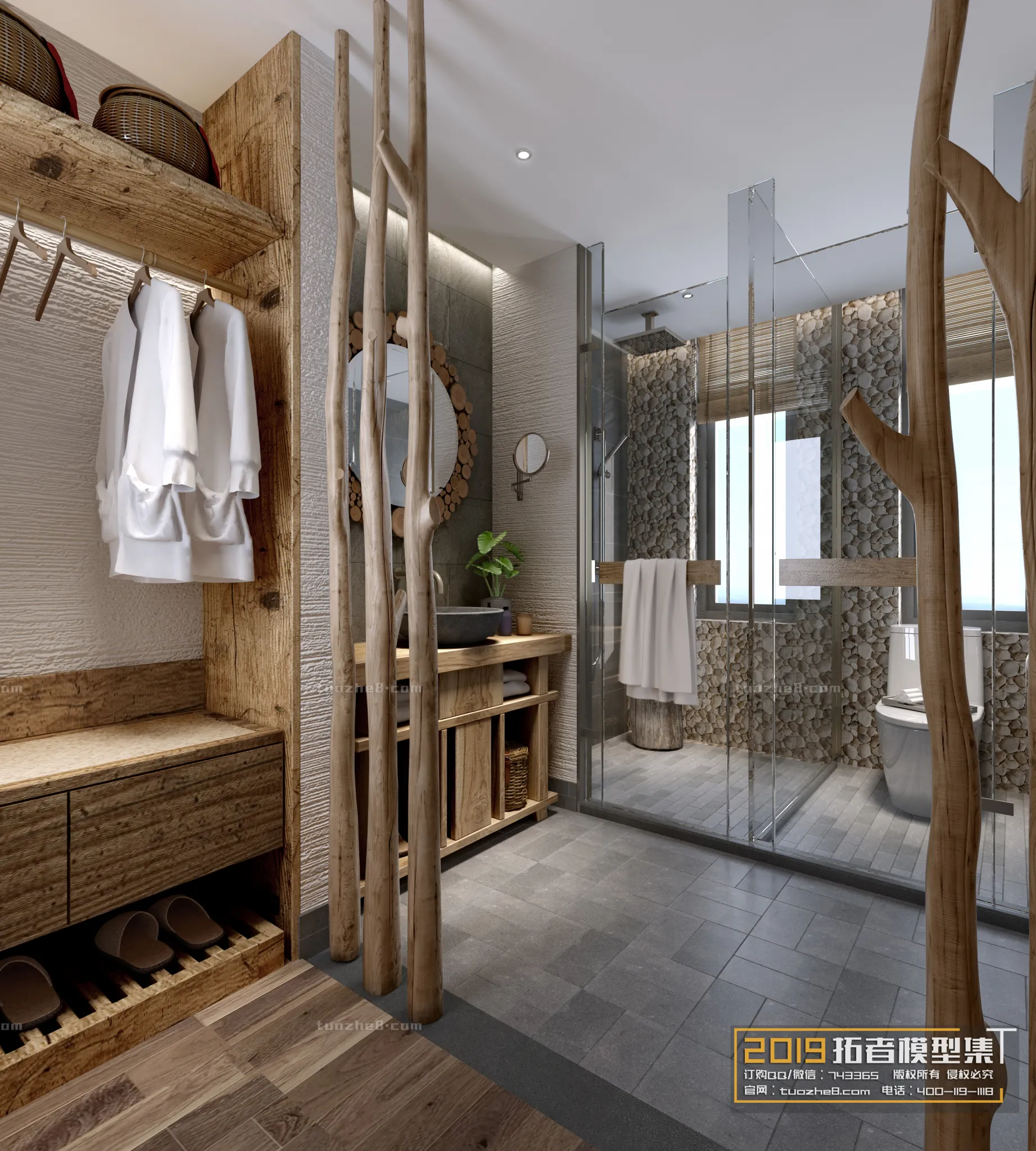 Extension Interior – PUBLIC RESTROOMS – 031