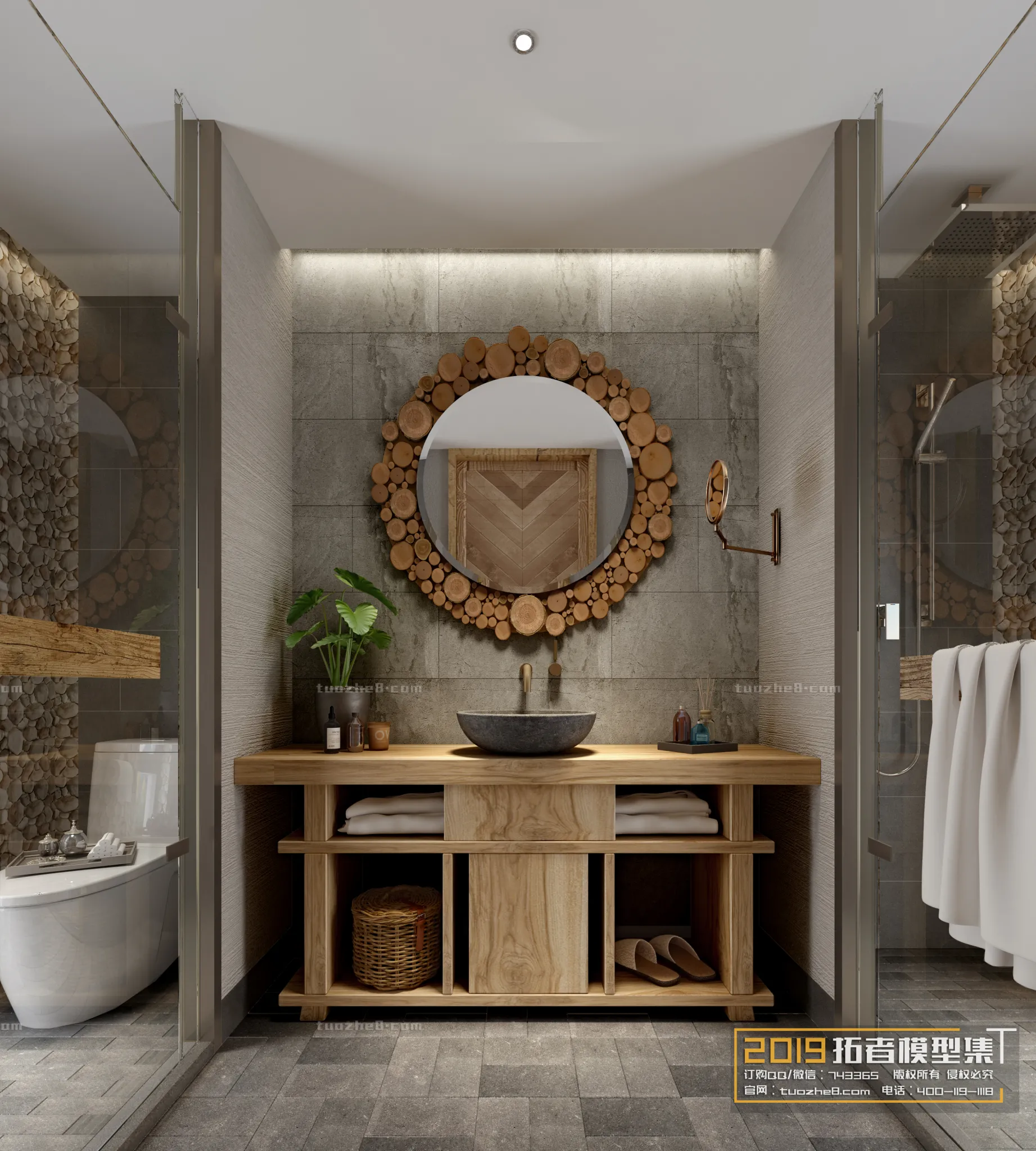 Extension Interior – PUBLIC RESTROOMS – 032