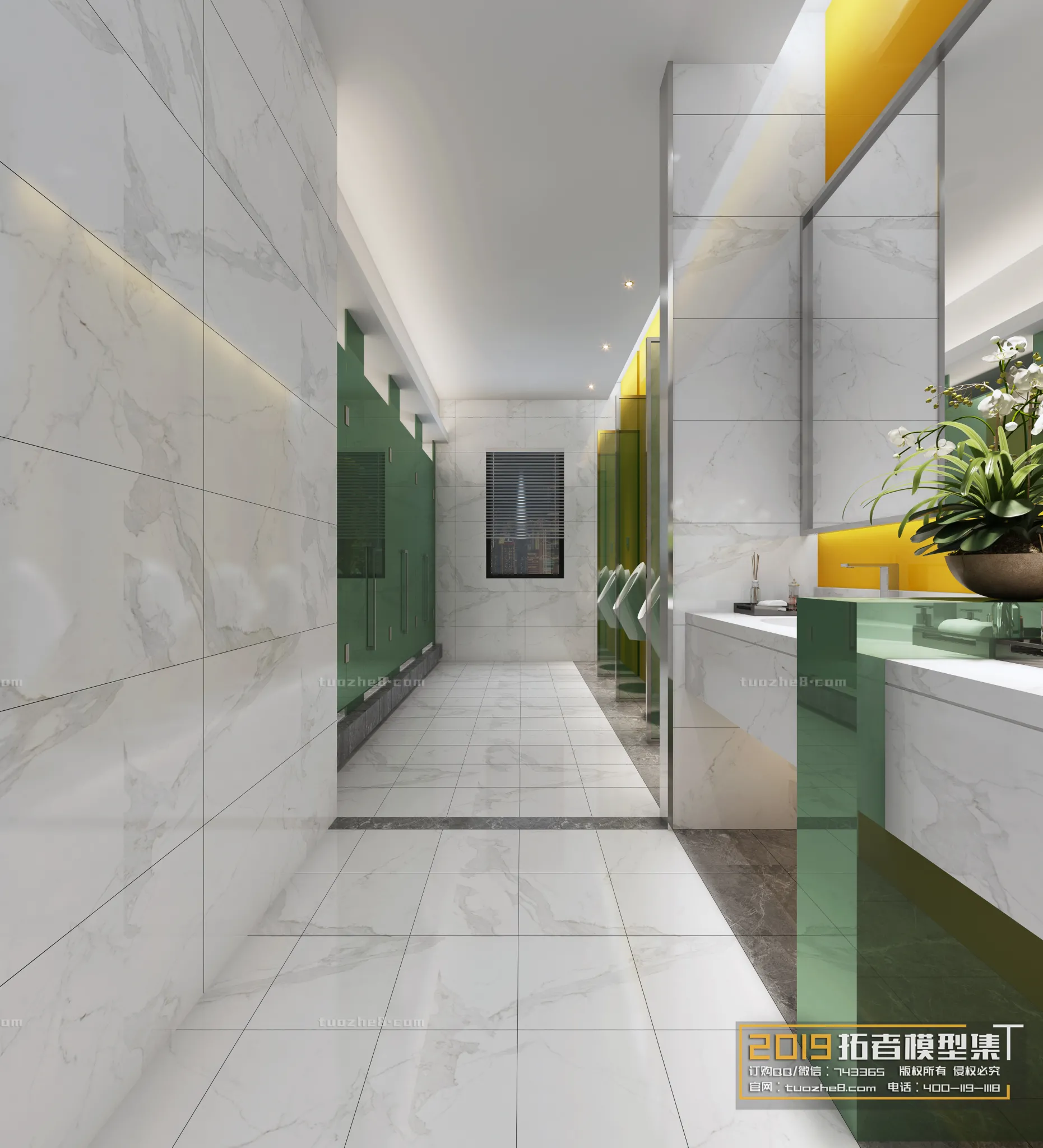 Extension Interior – PUBLIC RESTROOMS – 033
