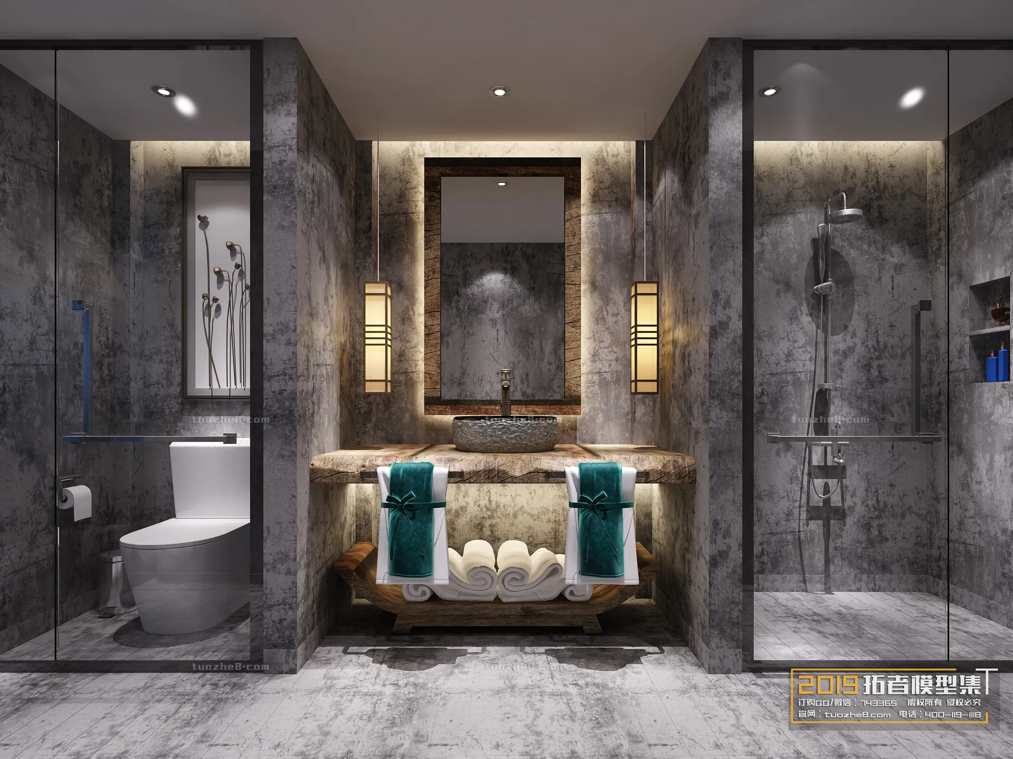 Extension Interior – PUBLIC RESTROOMS – 034