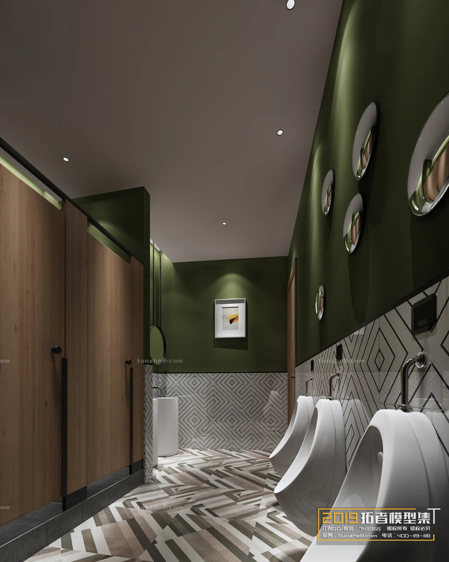 Extension Interior – PUBLIC RESTROOMS – 035