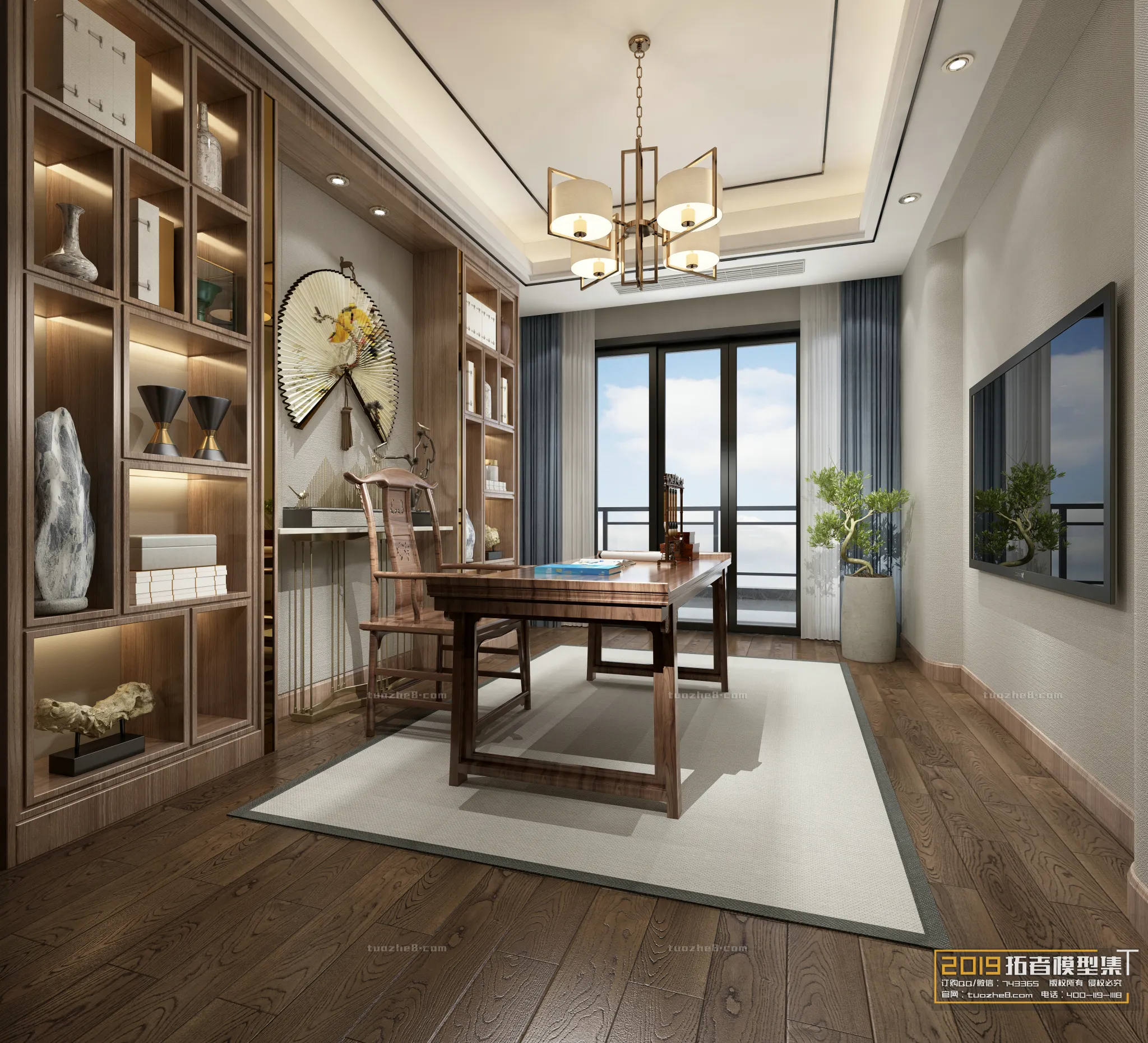 Extension Interior – STUDY – 034