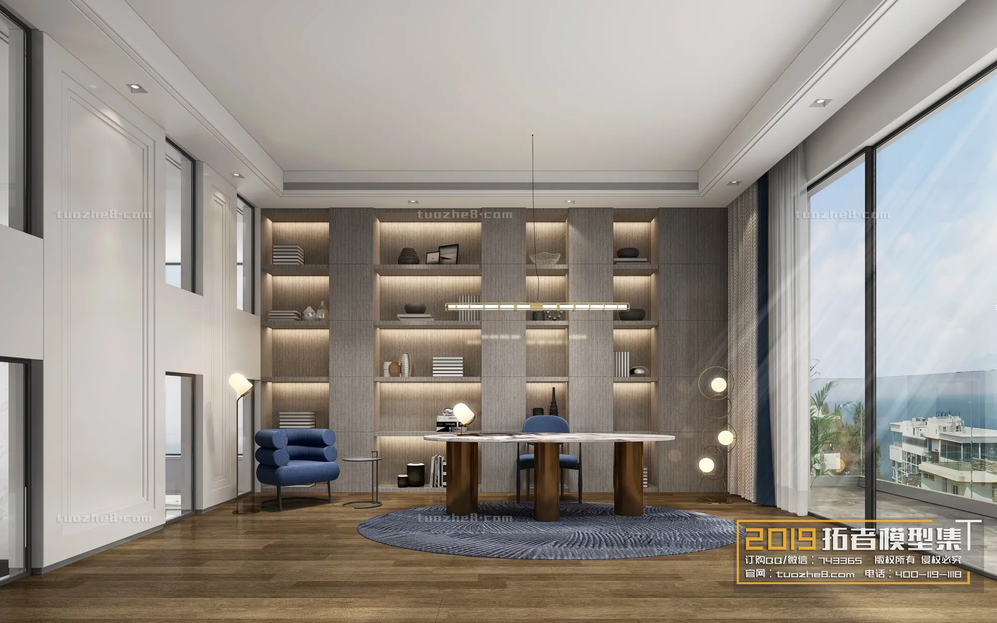 Extension Interior – STUDY – 040