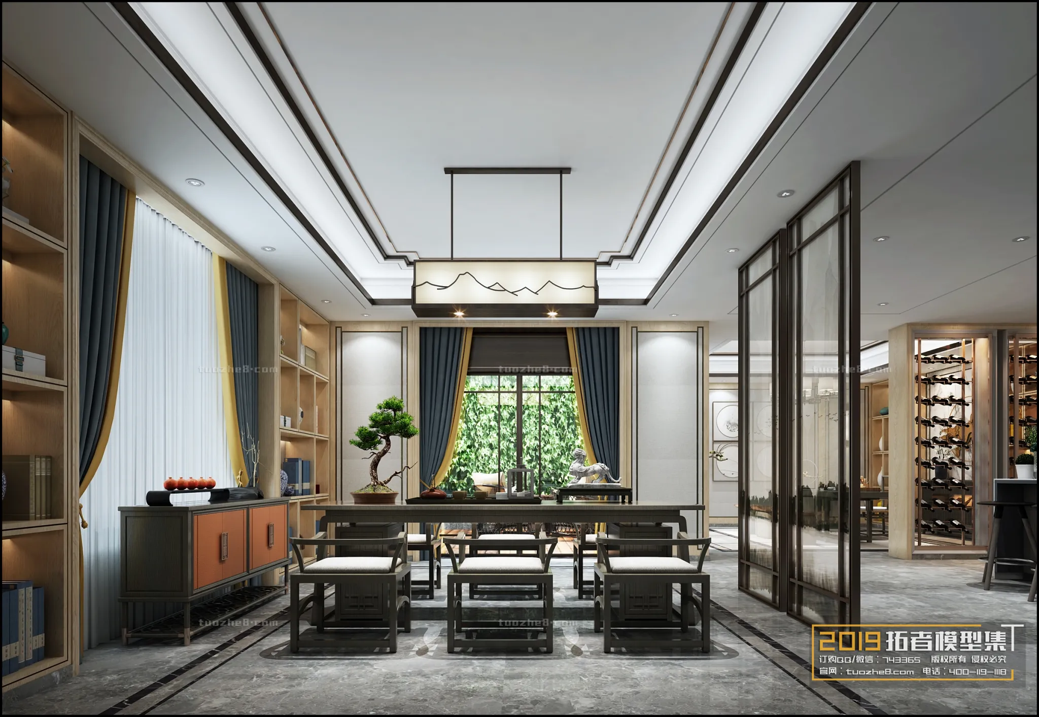 Extension Interior – TEA ROOM – 007