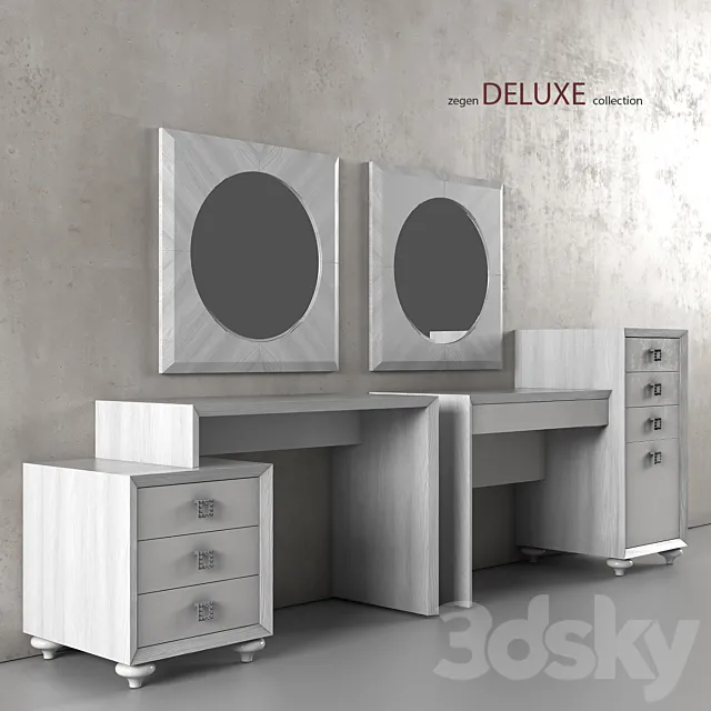 Extension tables. ZEGEN. Collection Delux. 3DModel Extension tables. ZEGEN. Collection Delux. 3DModel