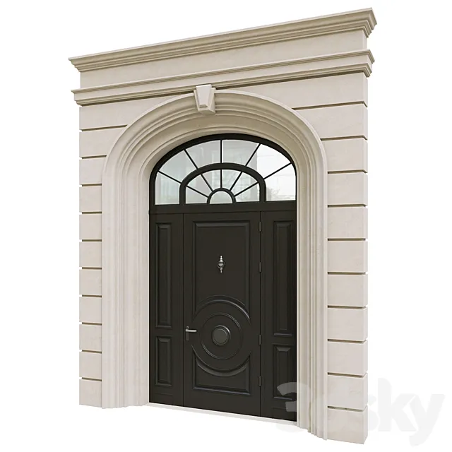 Exterior doors (optimized) v.51 3D Model