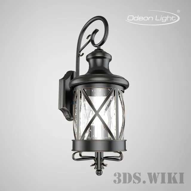 exterior-models – Outdoor wall lamp ODEON LIGHT 4045 / 3W SATION 3D Model