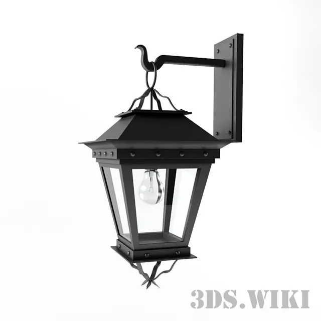 exterior-models – Sausalito lamp 3D Model