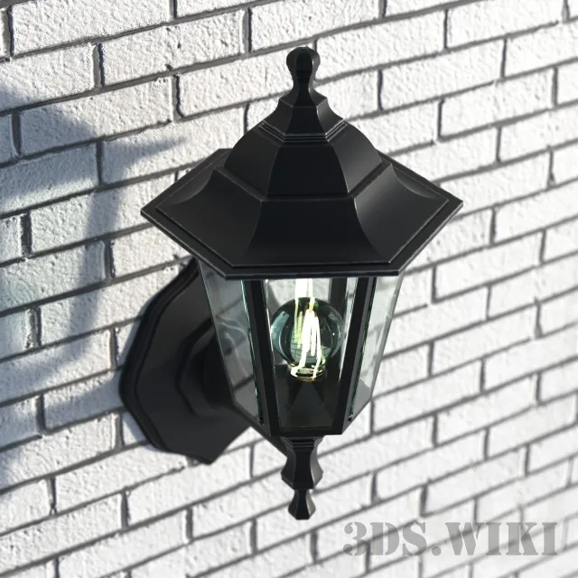 exterior-models – Street lamp – sconce 3D Model