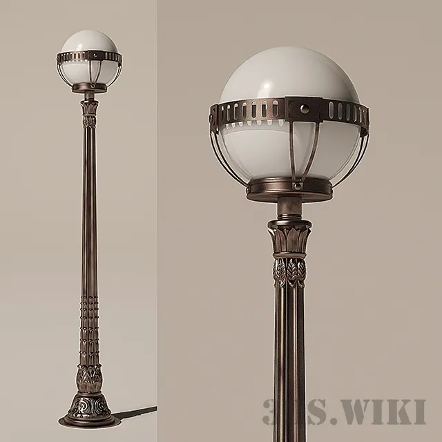 exterior-models – Street Light Robers AL6605 3D Model