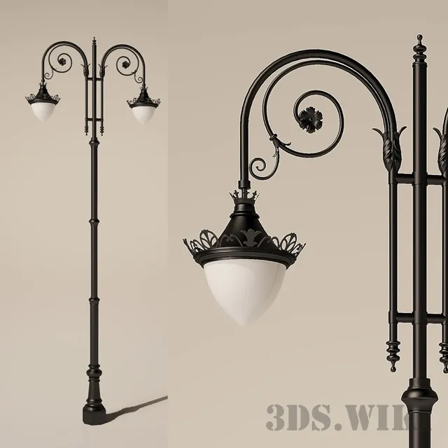 exterior-models – Street Light Robers (Portico AL6819) 3D Model