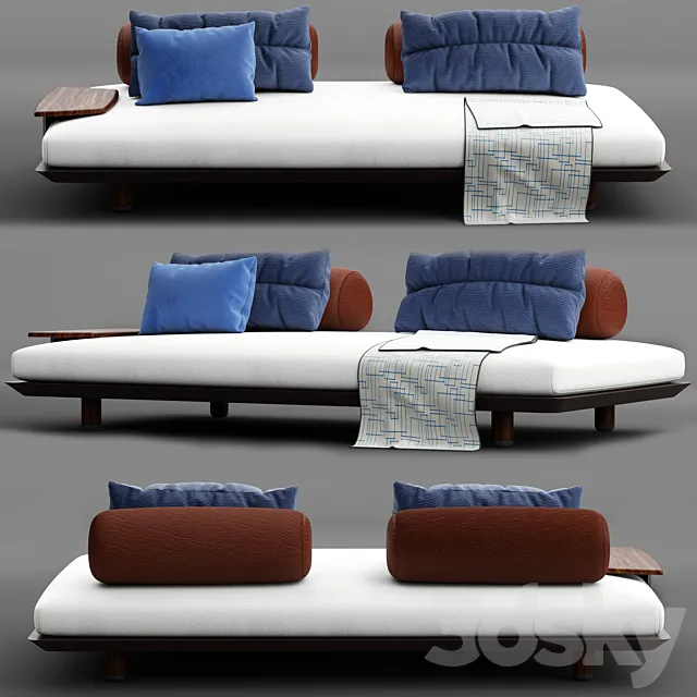 Exteta 10th Caprera Sofa 3DModel