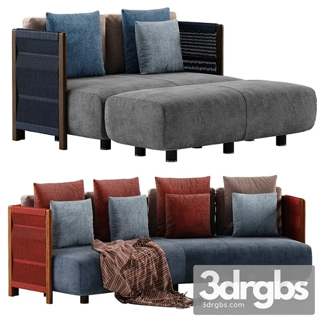 Exteta levante sofa 2 2 3D Model Download Exteta levante sofa 2 2 3D Model Download