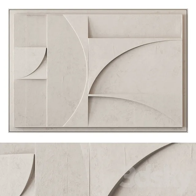 Extra large relief artwork 3DModel