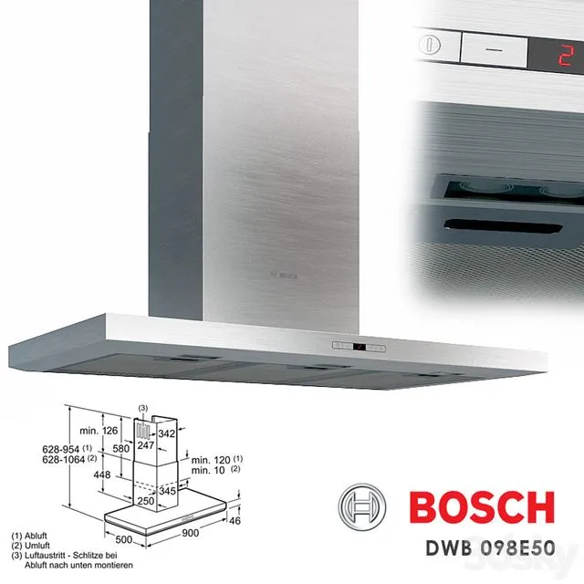 Extractor Bosch DWB 098E50 3D Model