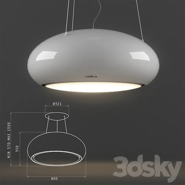 Extractor Elica SHELL 3DModel