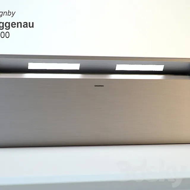 Extractor for desktop mounting Gaggenau AL400 3D Model