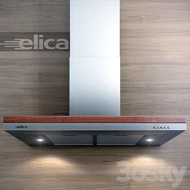 Extractor hood Elica ONICE ST IX _ F _ 90 3DModel