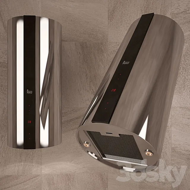 Extractor hood Teka CC 40 STAINLESS STEEL 3DModel