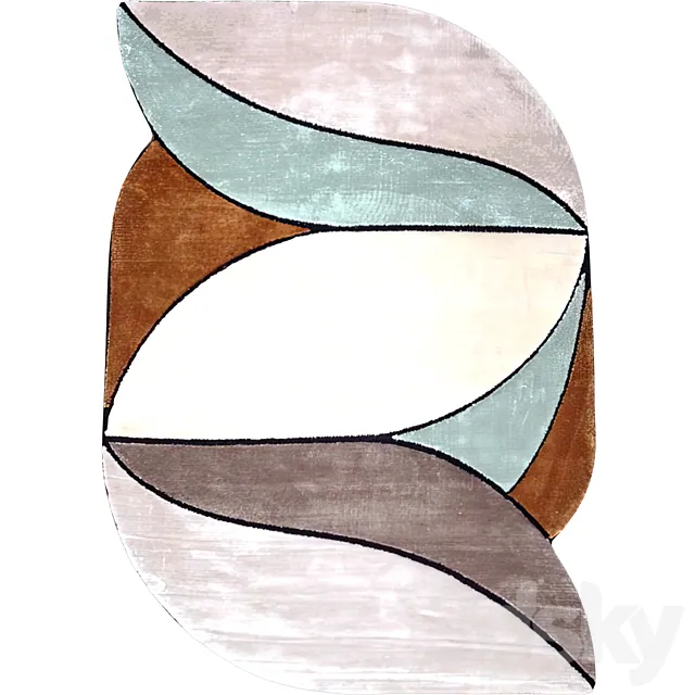 Eye Rug 3D Model Eye Rug 3D Model