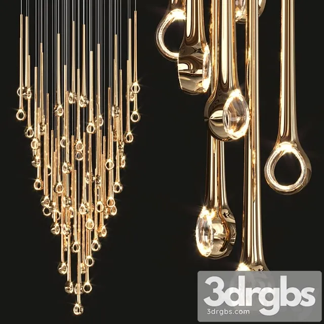 Eyelet chandelier by sans souci 1 Eyelet chandelier by sans souci 1