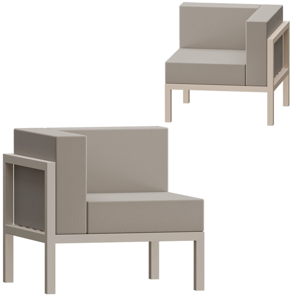 Ezpeleta – Armchair Marine 2 3D Model