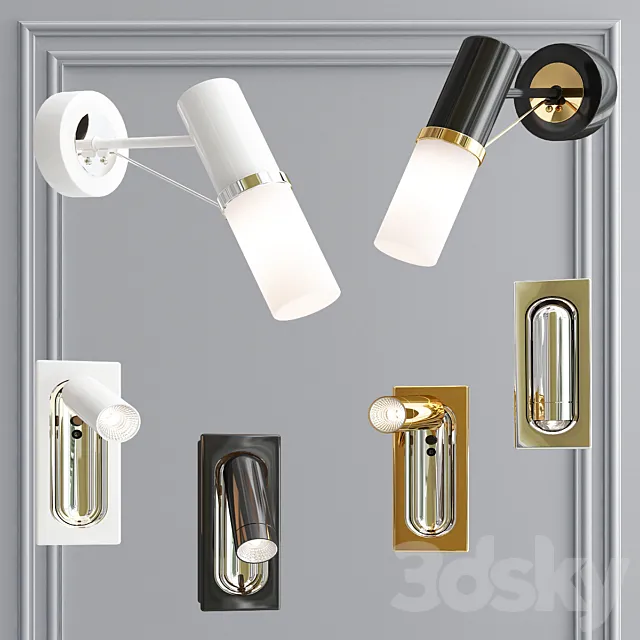 F-Promo Viator and Ledtube Wall Collection 3D Model