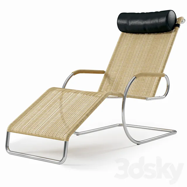F42-1E Reclining chair 3D Model