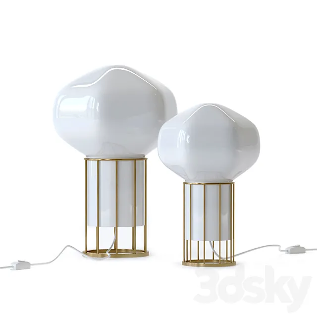 Fabbian – Aerostat F27 Table Lamp 3DModel Fabbian – Aerostat F27 Table Lamp 3DModel