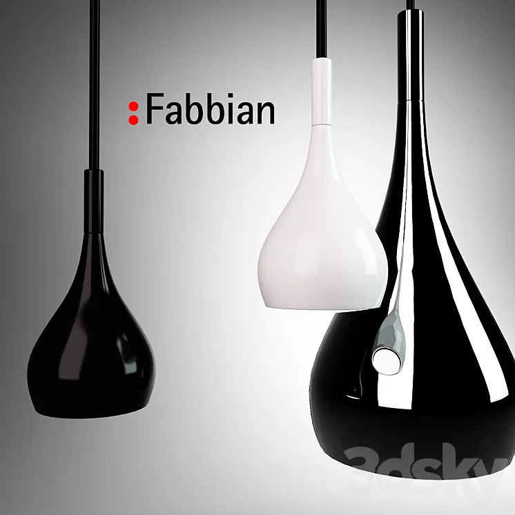 Fabbian D75 Bijou 3D Model Fabbian D75 Bijou 3D Model
