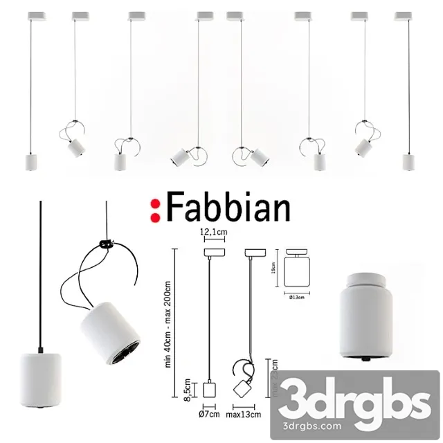 Fabbian Tube D84 3D Model Download Fabbian Tube D84 3D Model Download