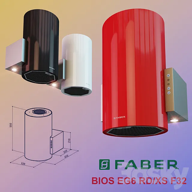 Faber. BIOS EG6 RD_XS F32 3D Model