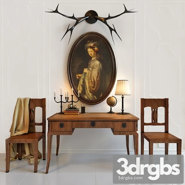 Faber strasbourg & camaiore regency set 2 3D Model Download Faber strasbourg & camaiore regency set 2 3D Model Download