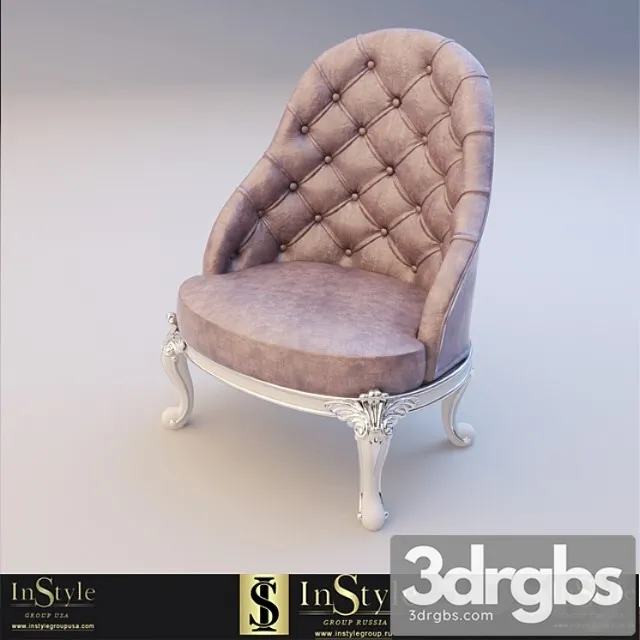 Faberge Armchair 3D Model Download