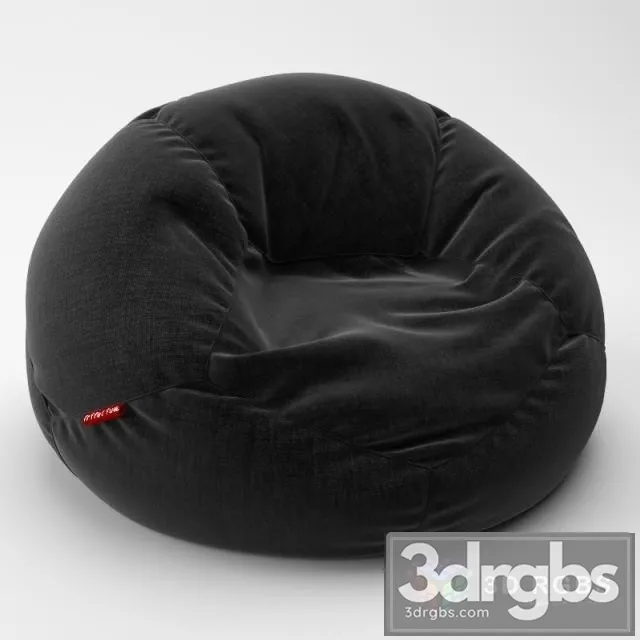 Fabric Ball Chair 3D Model Download
