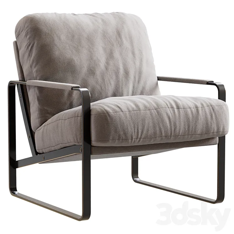 Fabricius Walter Knoll Armchair 3D Model Free Download
