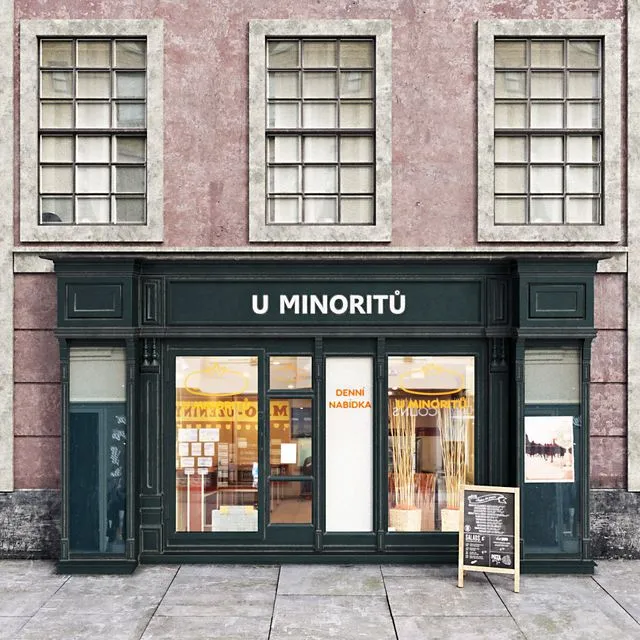 Facade 002 3D Model Facade 002 3D Model