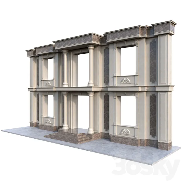 facade 02 3D Model