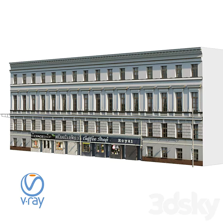 facade 3D Model