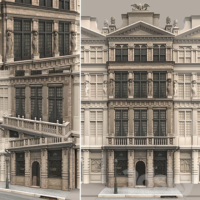 facade 3DModel