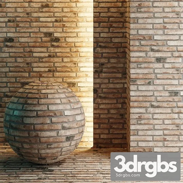 Facade Brick 3D Model Download