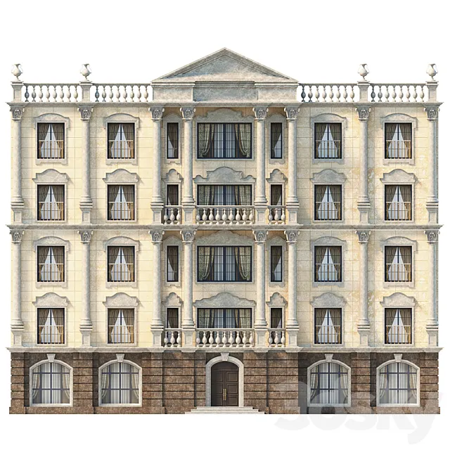 Façade classic 3DModel