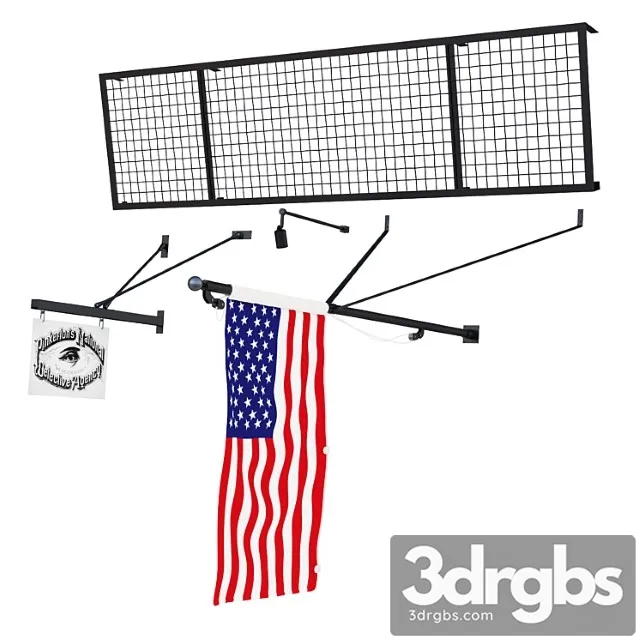 Facade Elements 3D Model Download