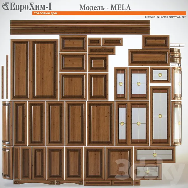 Facade Mela (ilcam) 3D Model