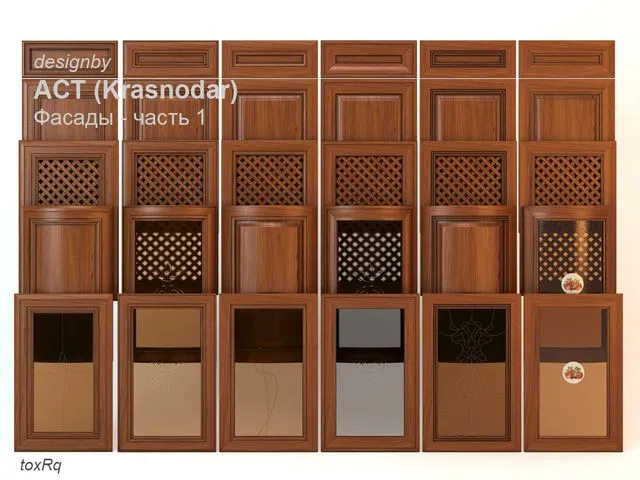 Facades 6pc – Part 1 3D Model