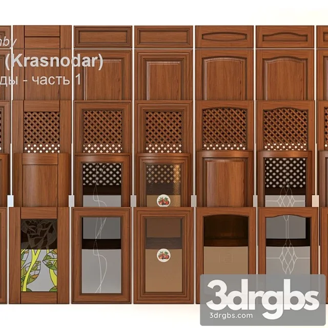 Facades 7units Part 2 3D Model Download